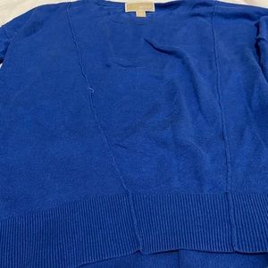 Women blue sweater